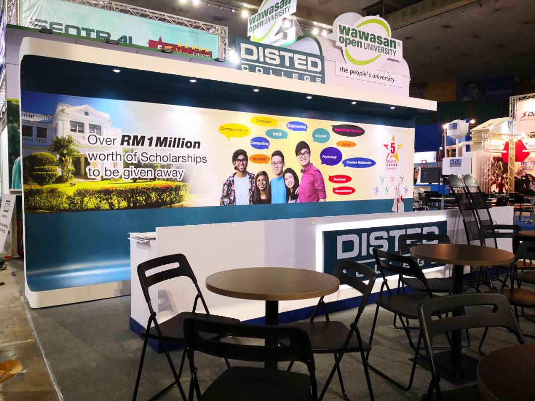Disted College_Education Fair 2018_Special Booth 12mx6m